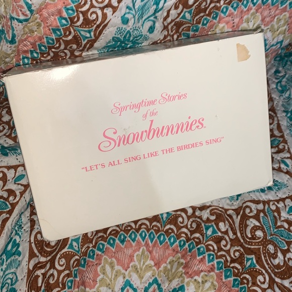 NEW IN BOX SNOWBUNNIES “LET’S ALL SING LIKE THE BIRDIES SING” Snowbabies - Picture 2 of 13